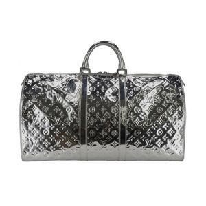 Louis Vuitton Keepall Miroir Argent Mirror Vinyl Case Wallet